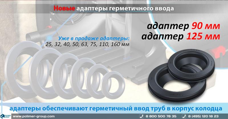 Новые адаптеры герметичного ввода уже в продаже