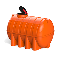 анонс емкость G 2500 литров КАС с откидной крышкой