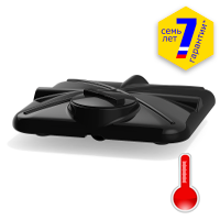 Анонс - бак душевой «РОСА» 110 литров с подогревом