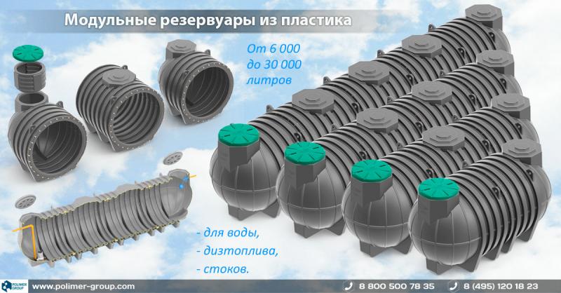 Новые модульные резервуары уже в продаже Новые модульные резервуары уже в продаже