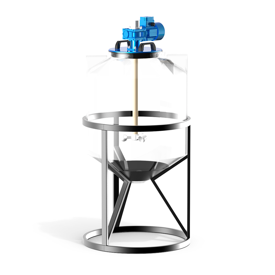 Емкость K 200 литров с мешалкой для вязких жидкостей фото 6