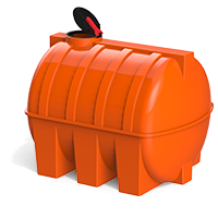 анонс емкость G 5000 литров КАС с откидной крышкой