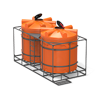 Анонс кассета с полным сливом двойная с емкостями V 5000 КАС