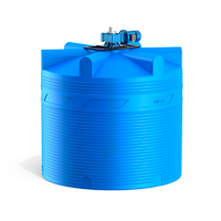 Анонс Емкость V 8000 литров с мешалкой для вязких жидкостей