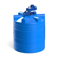 Анонс Емкость V 500 литров с лопастной мешалкой