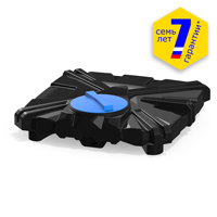 Анонс Бак душевой «РОСА-2» 110 литров с синей крышкой