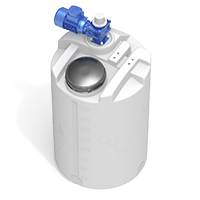 Анонс Емкость CDT 200 литров с лопастной мешалкой