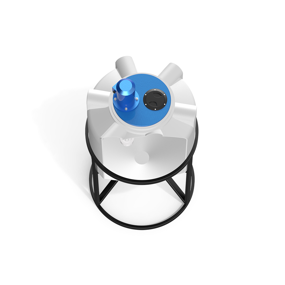 Емкость K 200 литров с турбинной мешалкой Микс DSL фото 4 в разрез