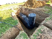 Подземная модульная емкость DL 9000 литров - В котловане