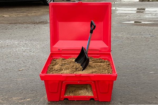 Пожарный ящик для песка