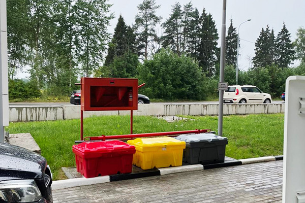 Ящики для песка пожарные