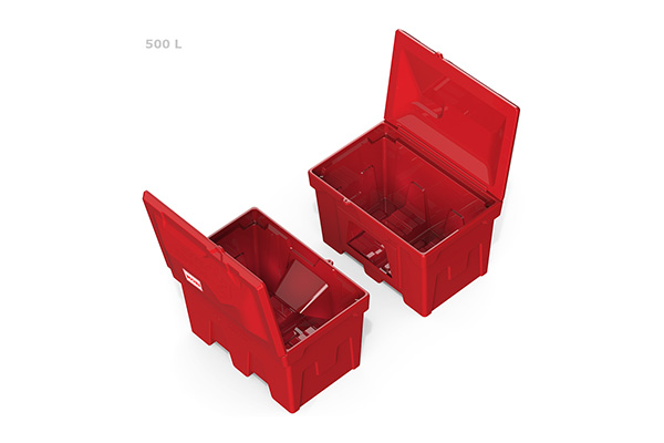 Пластиковый ящик для песка пожарный