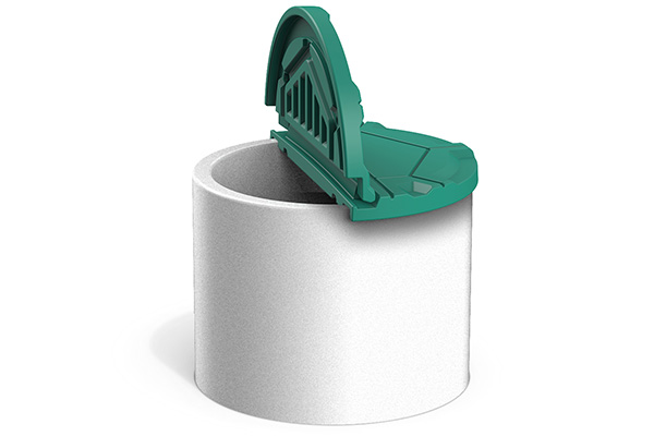 Крышка для колодца пластиковая