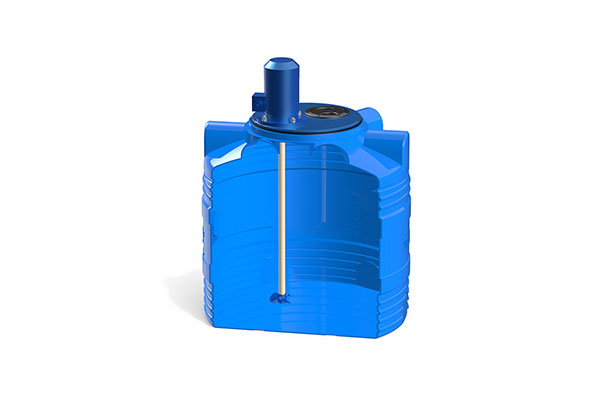 Пластиковые емкости с мешалкой