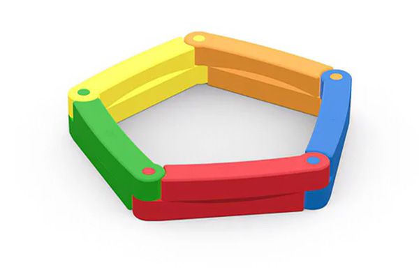 Песочница пластиковая сборная