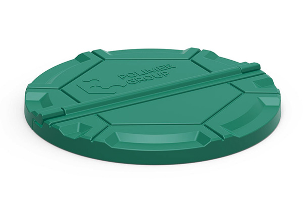 Крышка декоративная пластиковая для колодца