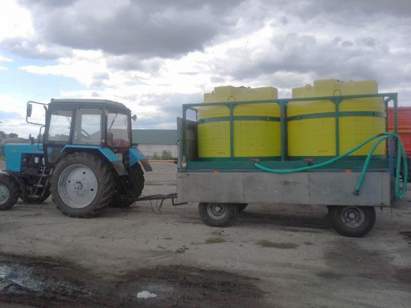 емкости кассеты для жидких удобрений