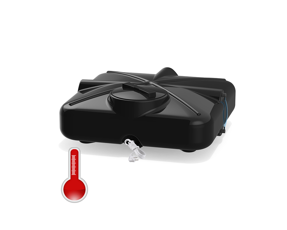 Плоский бак для дачного душа Плоский бак для дачного душа