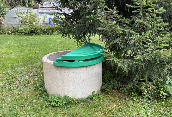 откидная крышка для колодца
