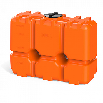 Анонс Бак R 2000 литров цвет оранжевый  Анонс Бак R 2000 литров цвет оранжевый