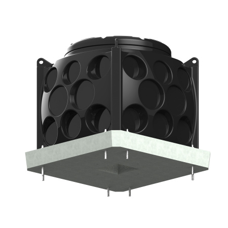 Колодец КН 1000x1000 H800 с крышкой D780 мм фото вид снизу анкерение стандарт