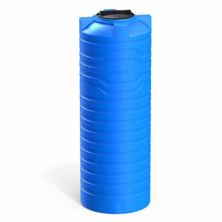 Узкая тонкая емкость N 600 литров цвет синий