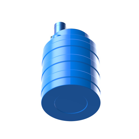 Емкость V 100 литров с турбинной мешалкой фото вид снизу