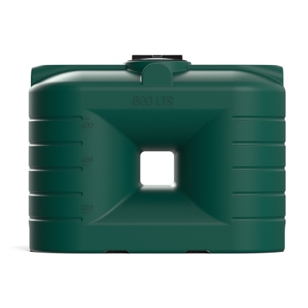 Бак SN 800 литров цвет зелёный фото спереди 2