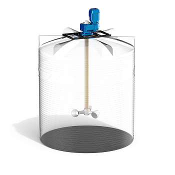 Емкость V 5000 с мешалкой для вязких жидкостей до 8000 мПа*с