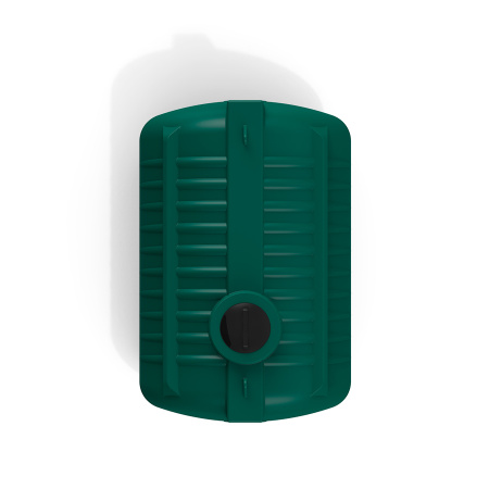 Горизонтальная емкость G 8000 литров цвет зеленый вид сверху 1