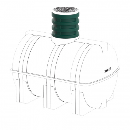 Удлиняющая горловина D 580 для подземных емкостей серии D фото 1