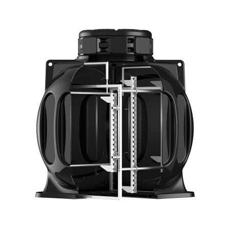 Колодец КС-5М с каркасом, дополнительной горловиной H200 с крышкой D780 мм фото 01