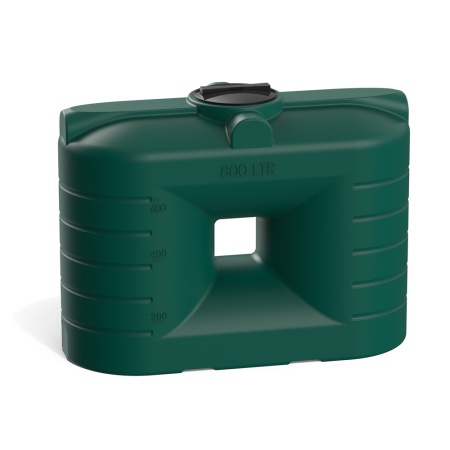 Бак SN 800 литров цвет зелёный фото спереди 1