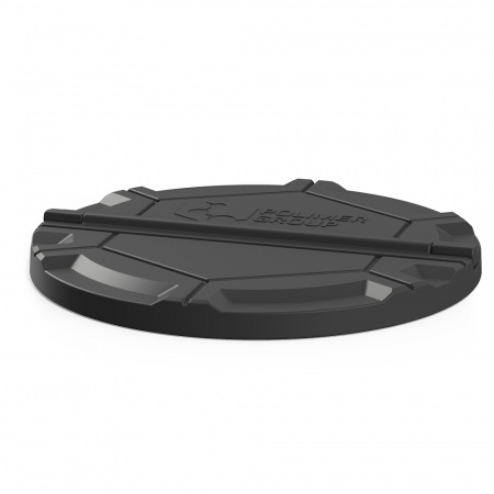 Черная крышка колодца «Роса» - фото 1