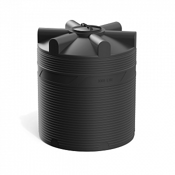 Анонс - Емкость V 3000 литров цвет черный