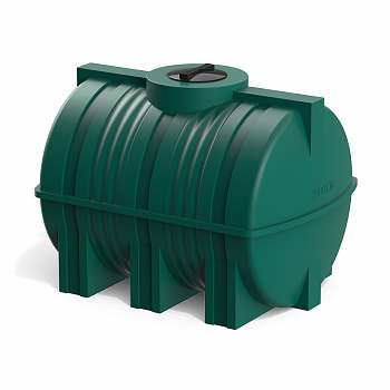 Анонс - Горизонтальная емкость G-2000 цвет зеленый