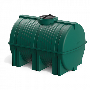 Анонс - Горизонтальная емкость G-3000 цвет зеленый
