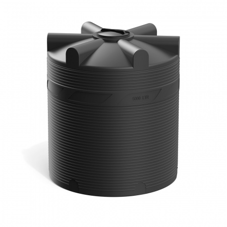 Емкость V 5000 литров цвет черный фото 2