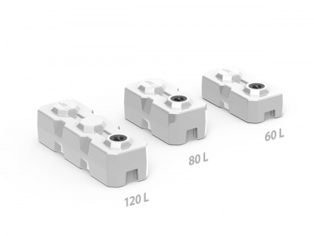 Три емкости серии Т 60, 80, 120 литров  вид 1