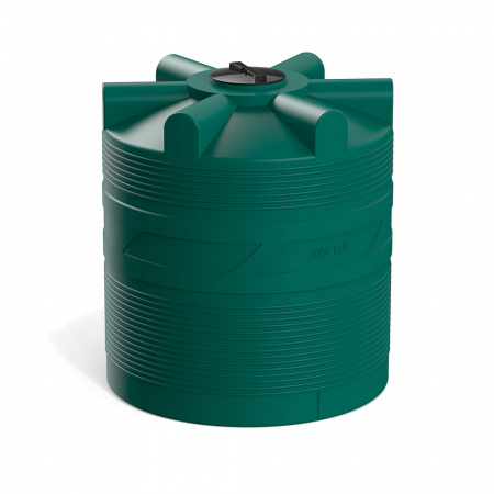 Емкость V 2000 литров цвет зеленый фото 3