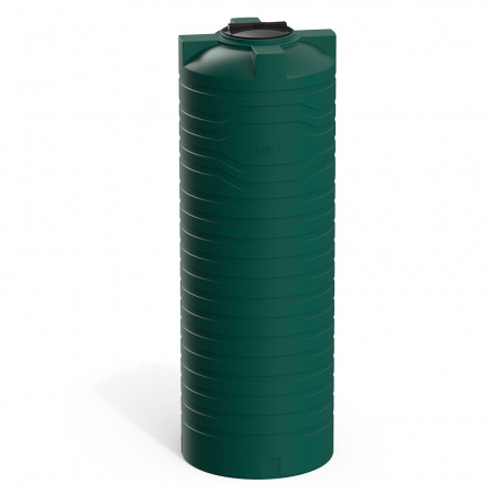 Узкая тонкая емкость N 1000 литров цвет зеленый