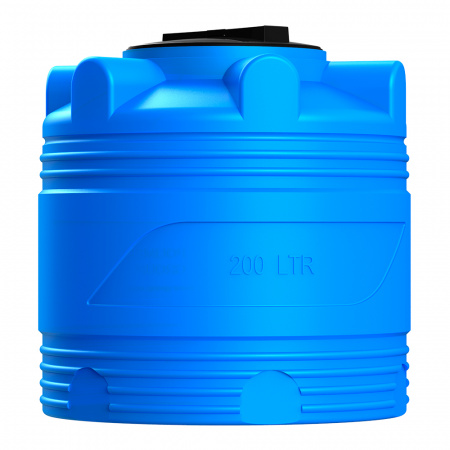 Бочка V 200 литров - сбоку