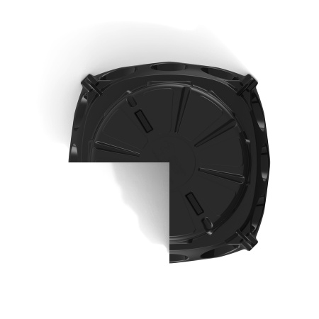 Колодец КН 1000x1000 H1000 с крышкой D780 мм фото вид сверху разрез