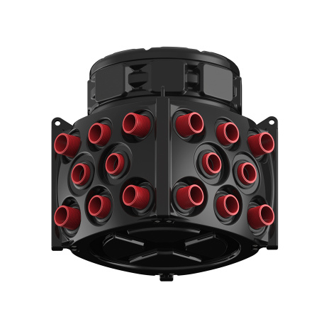 Колодец КН 1000x1000 H1000 с крышкой D780 мм фото трубы вид сверху