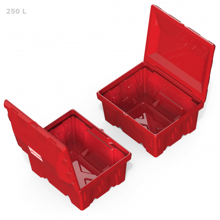 Ящик для песка 250 литров - вид сверху, 2 шт