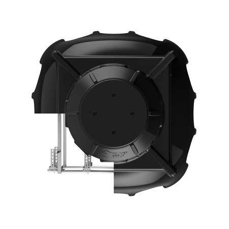 Колодец КС-5М с каркасом, с дополнительной горловиной H200 и крышкой D560 мм фото 02