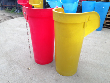 Приемная секция мусоросброса «Профи» в разных цветах