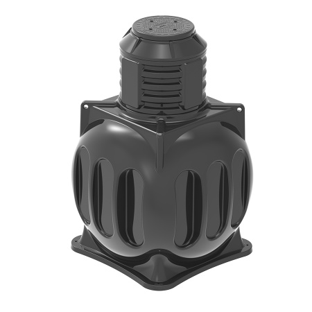 Колодец КС-5М с каркасом, с дополнительной секцией D780 и крышкой D780 фото 02