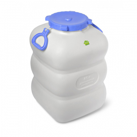 Бидон (фляга) 60 литров цвет белый фото 1