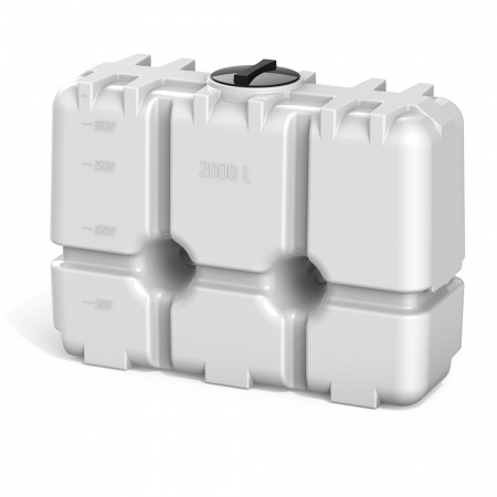 Бак прямоугольный R 2000 литров белый цвет фото 2 Бак прямоугольный R 2000 литров белый цвет фото 2